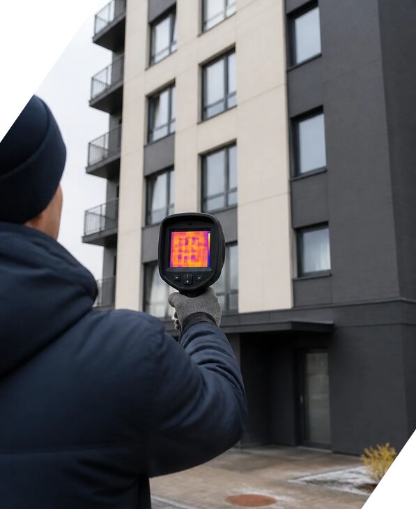 Тепловизионное обследование зданий в Ханты-Мансийске от 5105 р. | ЭкспертизаРоссия