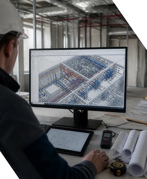 Создание BIM модели инженерных сетей для объектов в Ханты-Мансийске